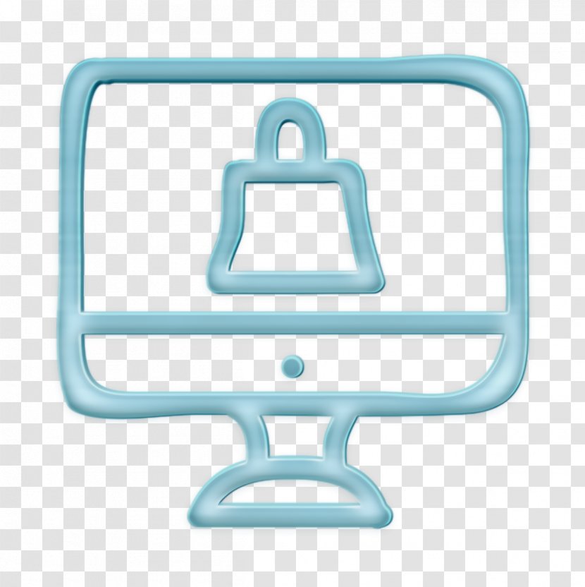 Computer Icon Delivery Ecommerce - Turquoise Meter Transparent PNG