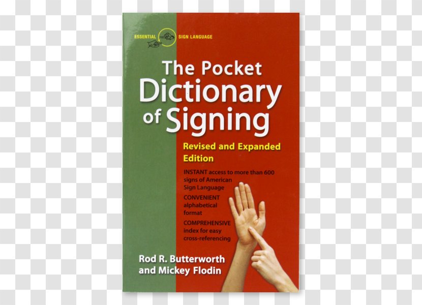 The Pocket Dictionary Of Signing Perigee Visual Dict Made Easy Illustrated: Complete Learning Guide Random House American Sign Language - Comprehensive Tamil English Transparent PNG