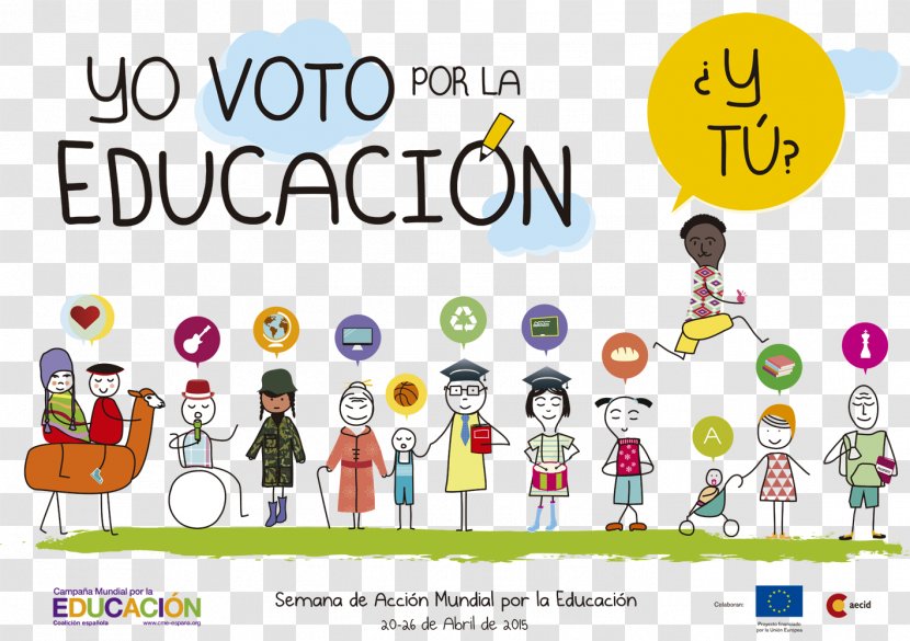 Right To Education School Semana De Acción Mundial Por La Educación Educational Institution - Text Transparent PNG