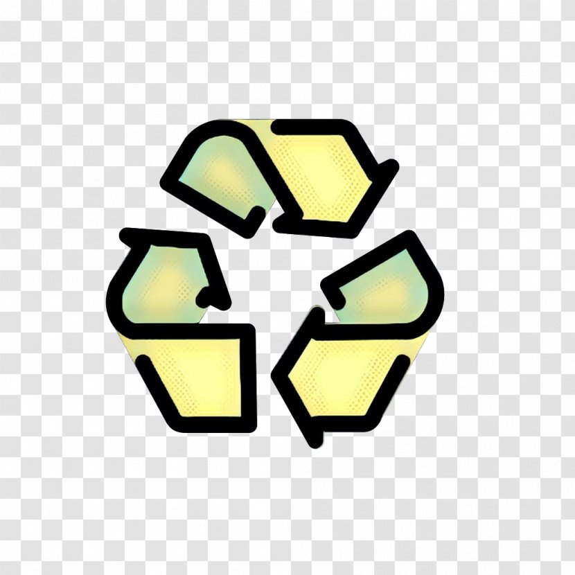Recycling Logo - Bin - Yellow Transparent PNG