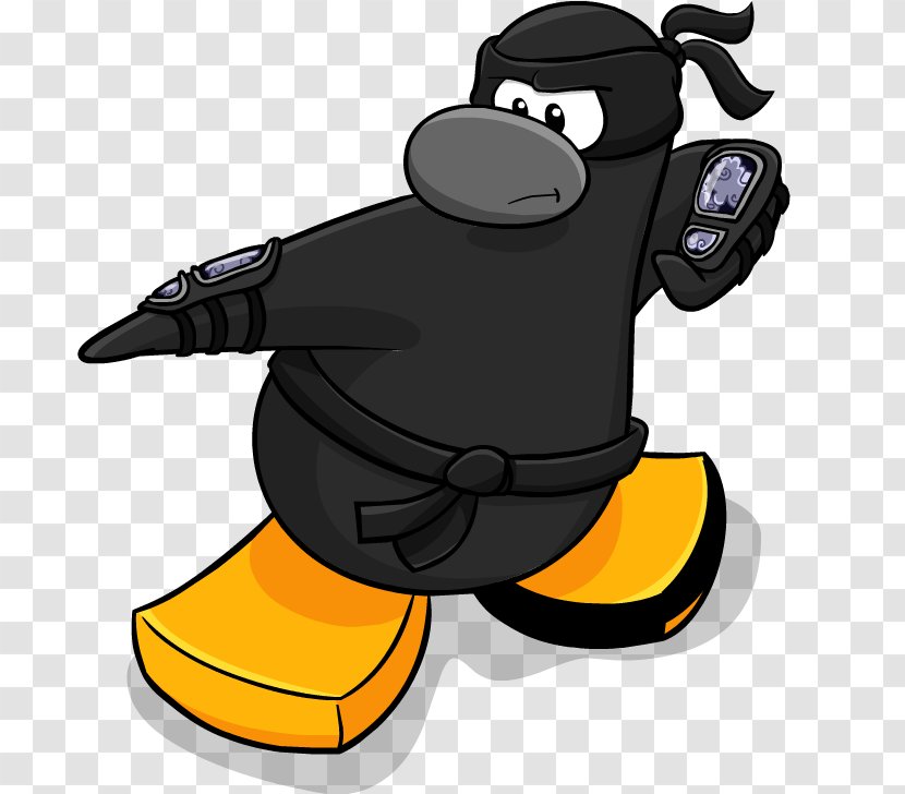 Club Penguin Clip Art Ninja - Headgear Transparent PNG