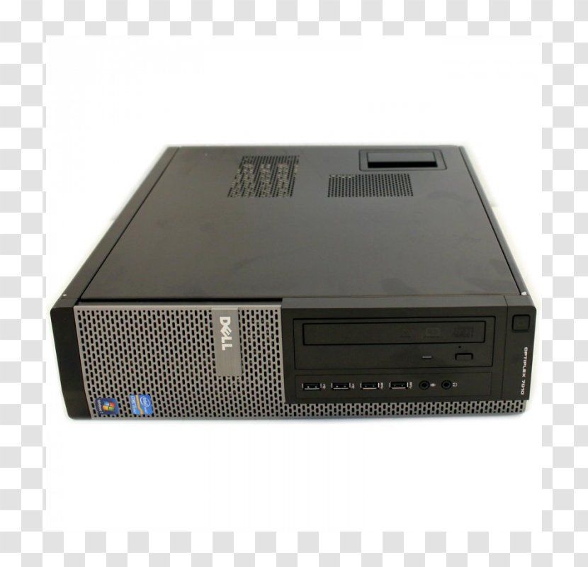 Tape Drives Electronics Radio Receiver Amplifier AV - Audio - Dell Optiplex 7010 Transparent PNG