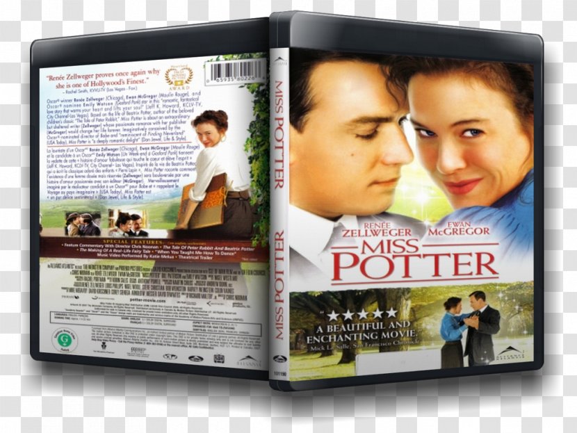 Miss Potter 0 DVD STXE6FIN GR EUR - Stxe6fin Gr Eur - Spotter Transparent PNG
