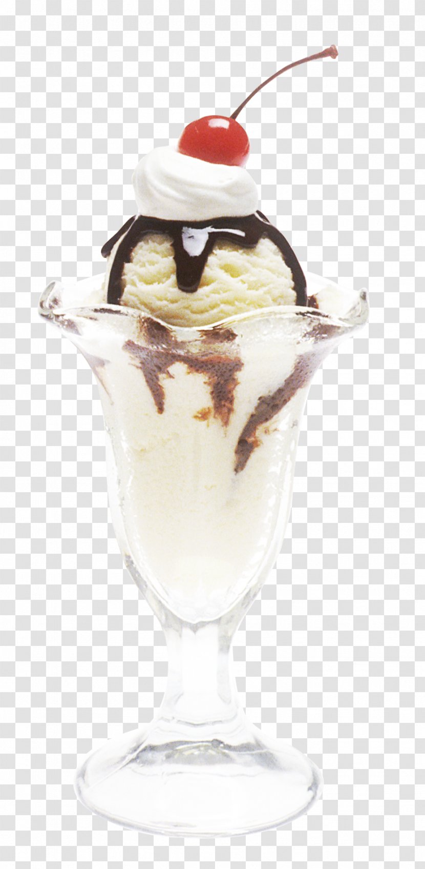 Ice Cream Sundae Milkshake Parfait - Cones Transparent PNG