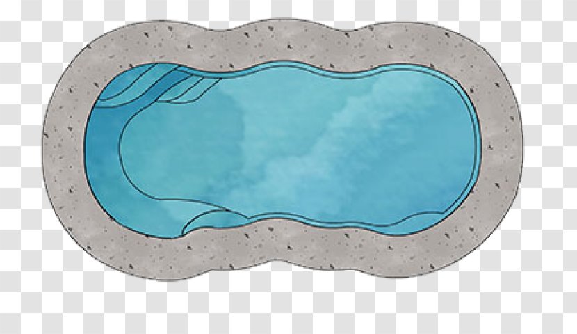 Oval M Product Design Turquoise - Aqua - Fiberglass Pool Designs Transparent PNG