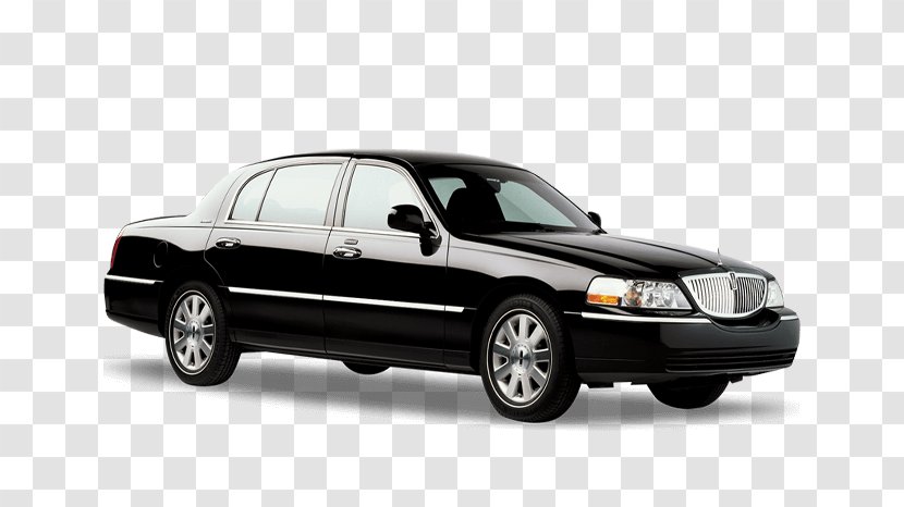 Lincoln Town Car Luxury Vehicle Limousine - Service Lax Transparent PNG