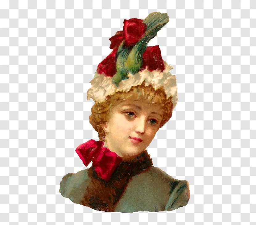 Hat Christmas Ornament Clip Art - Vintage Clothing - Women's Hats Transparent PNG