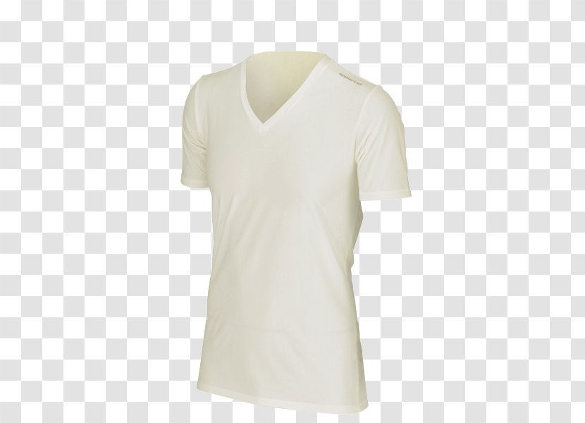 T-shirt Shoulder Sleeve - Beige Transparent PNG