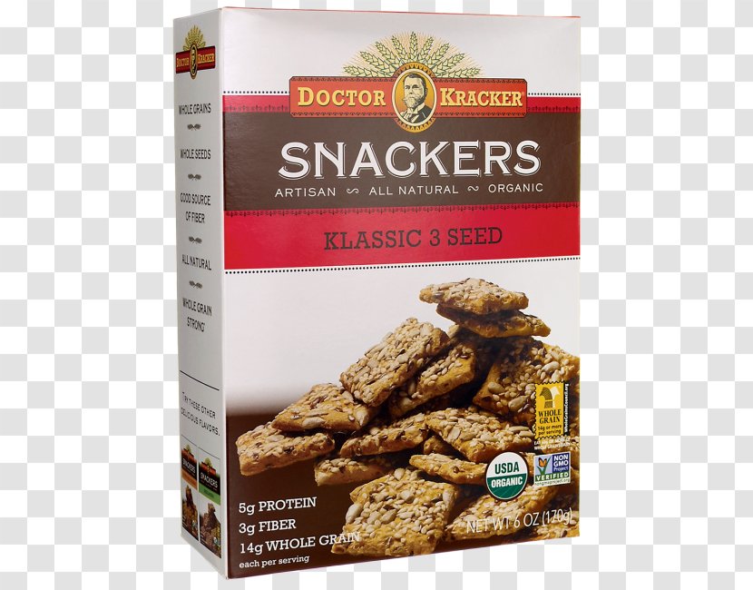Breakfast Cereal Crispbread Cracker Organic Food Snack - Flatbread - Health Transparent PNG