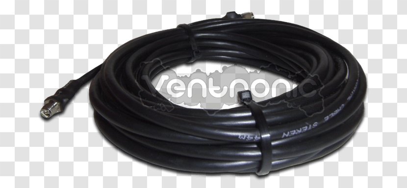 Coaxial Cable Television Network Cables Electrical Aerials - Intermec Transparent PNG