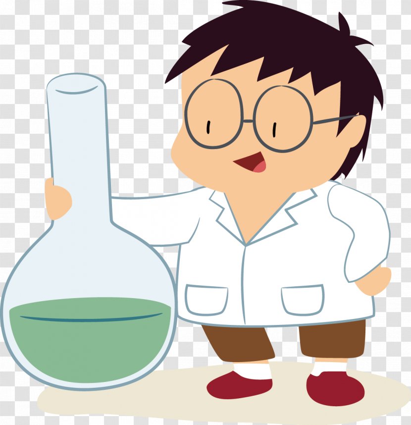 Professor Utonium Cartoon Download - Profession - The Scientist Transparent PNG