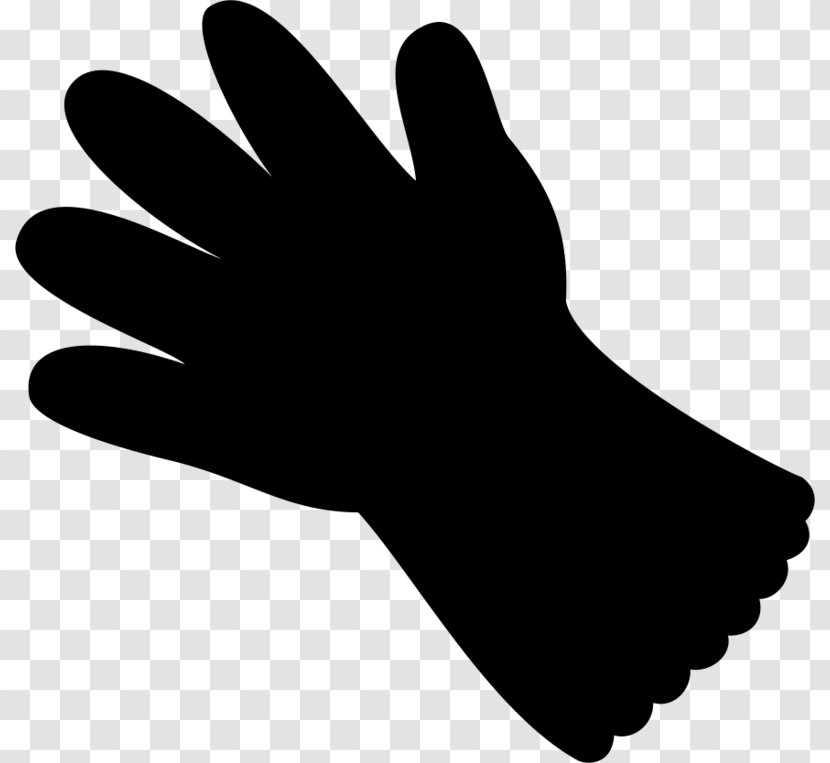 Thumb Hand Model Glove Line Clip Art - Safety - Wing Transparent PNG