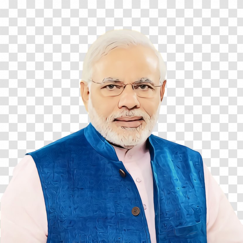 Narendra Modi - Prime Minister Of India - Whitecollar Worker Elder Transparent PNG