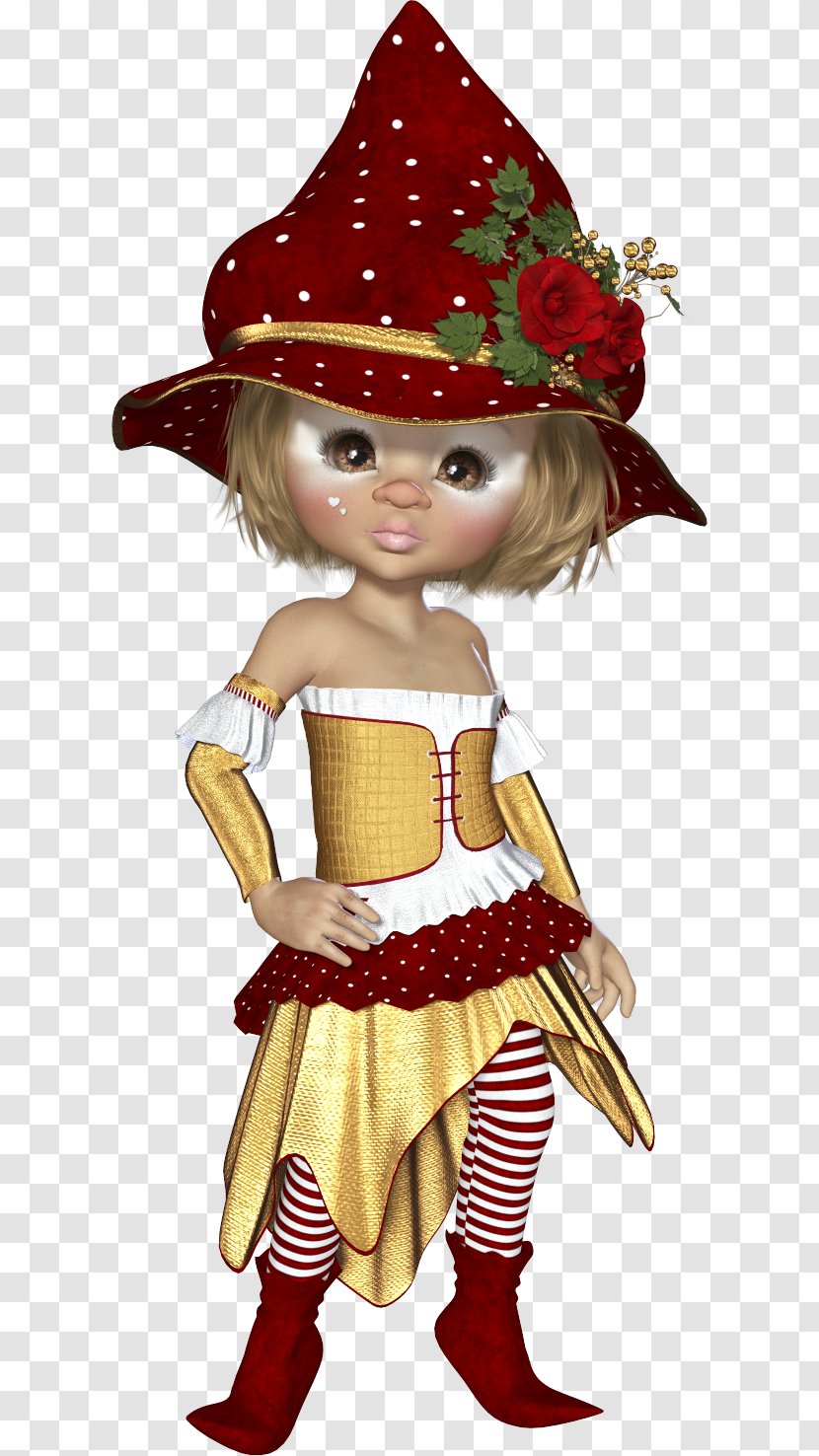 Doll Christmas Day Fairy Troll Image - Costume Transparent PNG