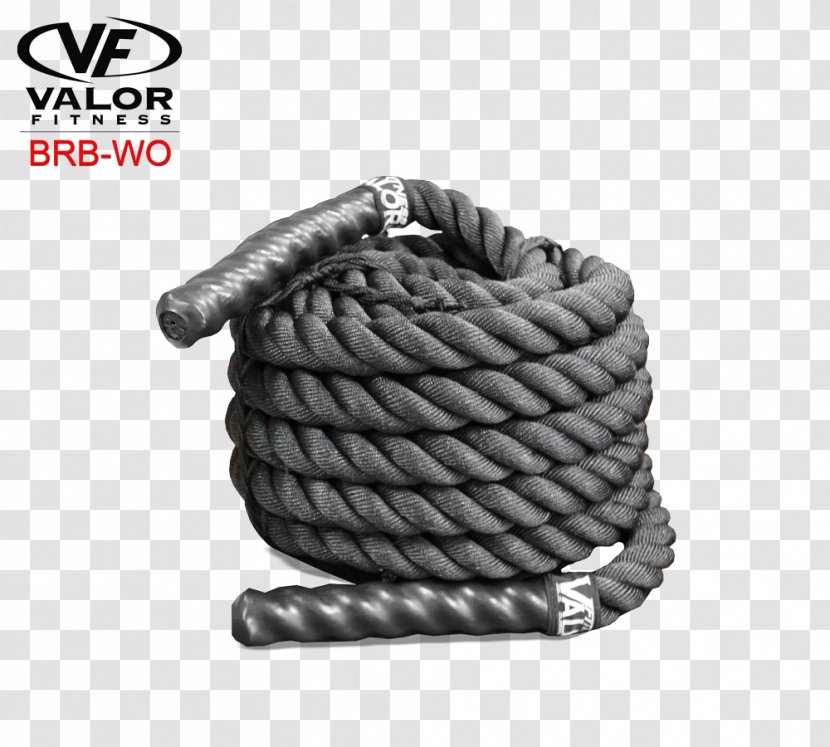 Valor Fitness BRB-WO Black Conditioning Rope Without Sheath Exercise Physical CrossFit - Climbing Transparent PNG