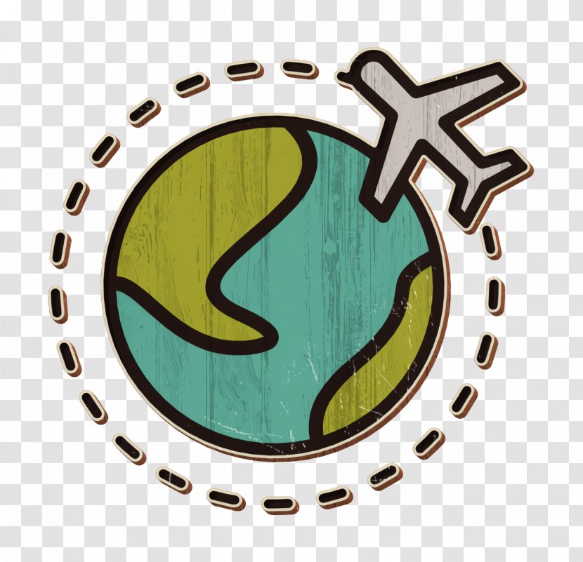 World Icon Travel Airport - Symbol Emblem Transparent PNG