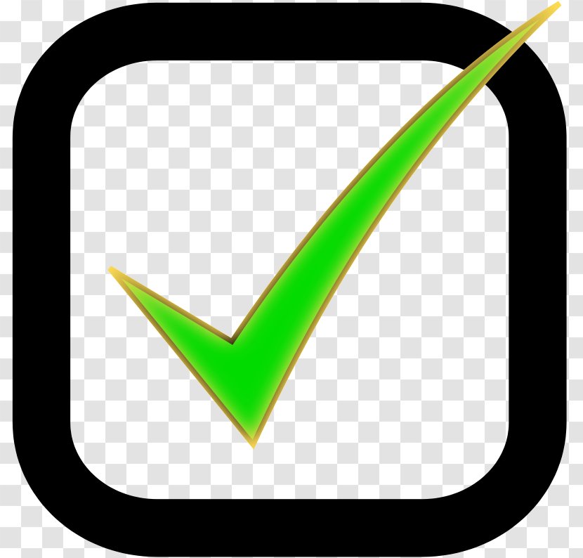 Checkbox Check Mark User Interface Clip Art - Green Cliparts Transparent PNG