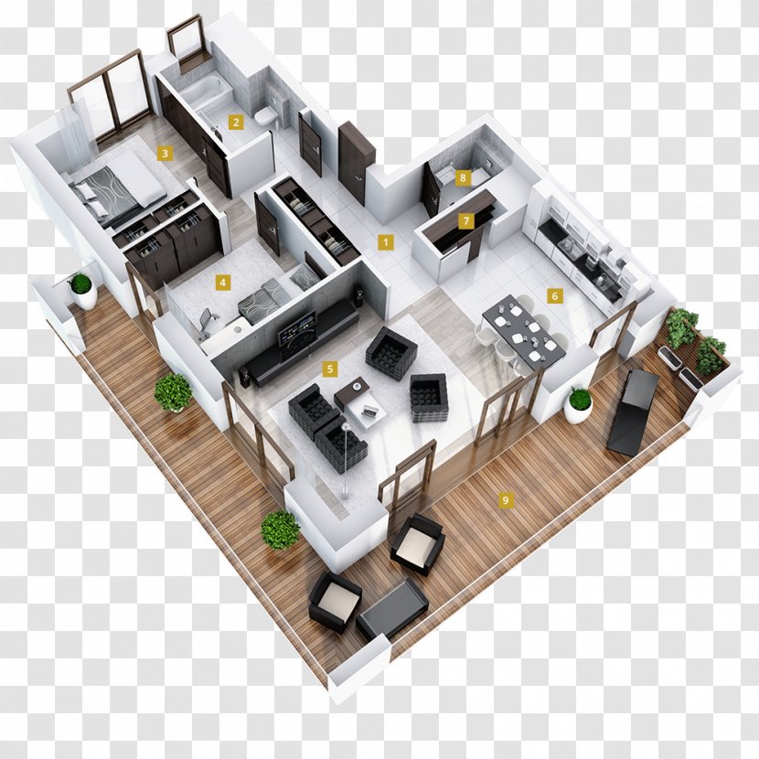 Floor Plan Electronic Component - Park Avenue Transparent PNG