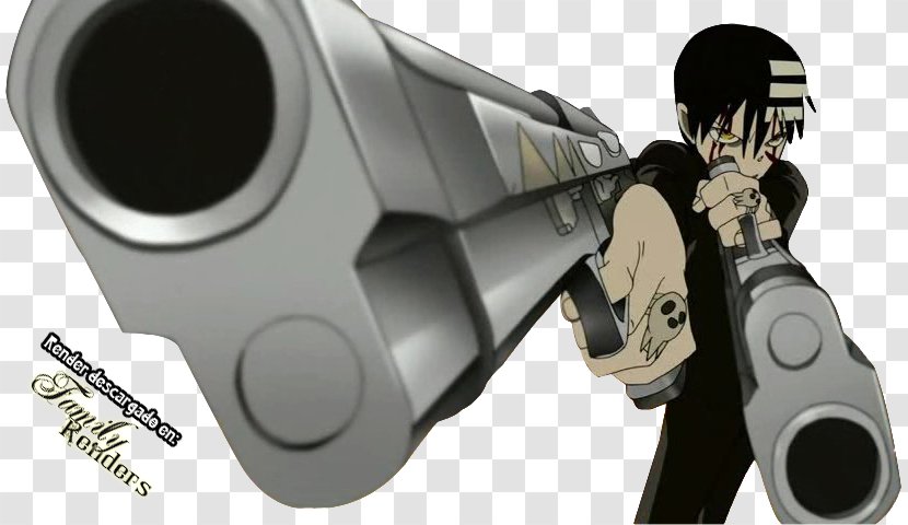 Death The Kid Soul Eater Drawing Gun - Tree Transparent PNG