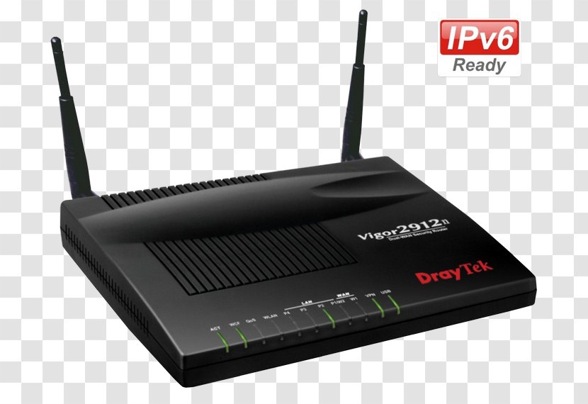 Vigor130 VDSL2/ADSL2/2+ Modem Router Vigor2912 Series Dual-WAN Security 2912 DrayTek Wireless - Access Point - Vigor Transparent PNG