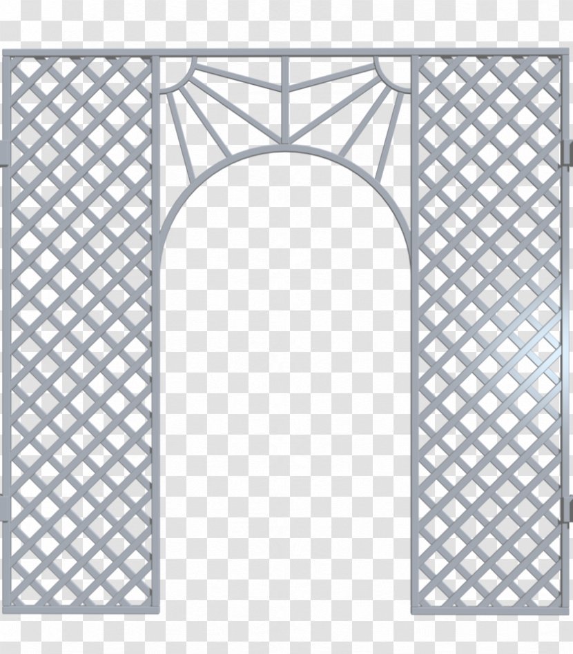 Trellis Arch Window Latticework Fence Transparent PNG