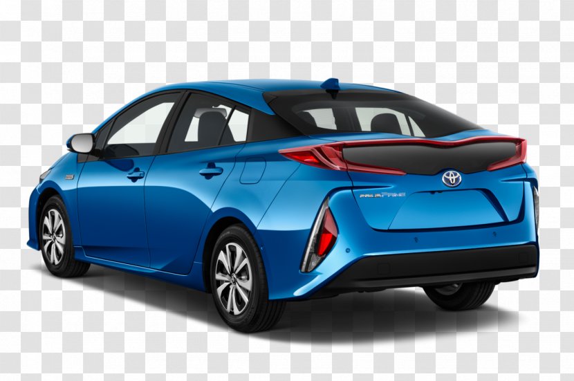 2017 Toyota Prius Prime Car Plug-in Hybrid 2018 Plus Hatchback - Electric - Angular Transparent PNG