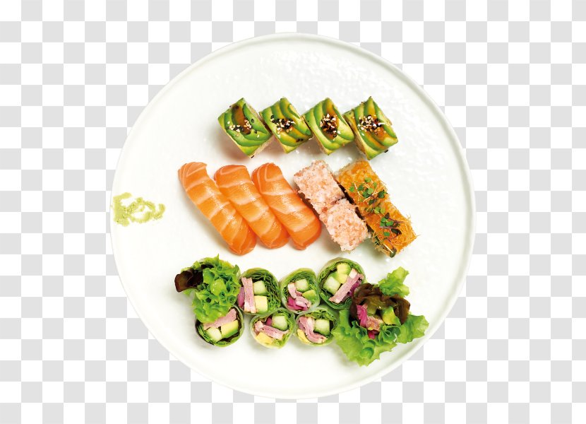 California Roll Sashimi Vegetarian Cuisine Sushi 07030 - Vegetarianism Transparent PNG