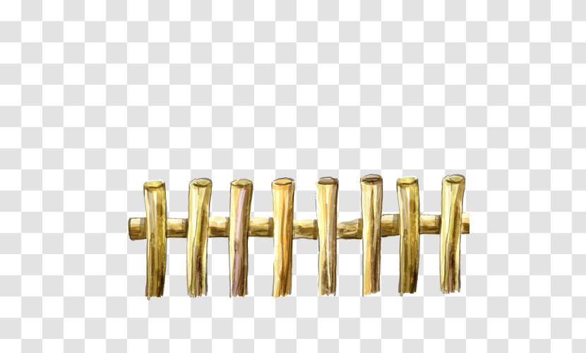 Rail Transport Fence Icon - Brass Transparent PNG