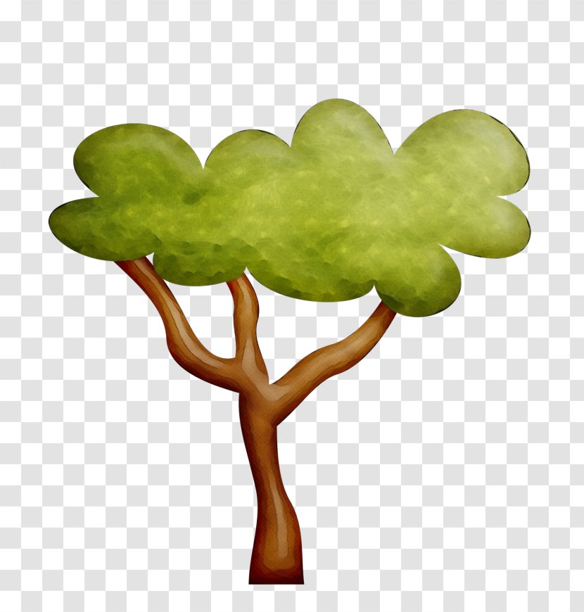 Green Leaf Tree Plant Clip Art - Clover Branch Transparent PNG