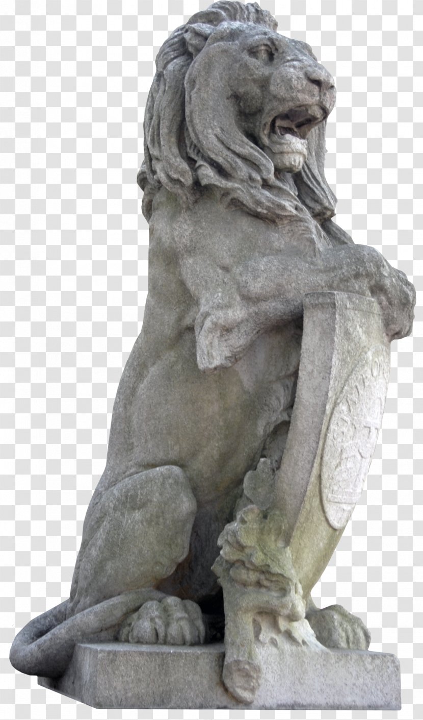 Sculpture Statue Figurine Lion Clip Art - Photoscape - Lions Transparent PNG