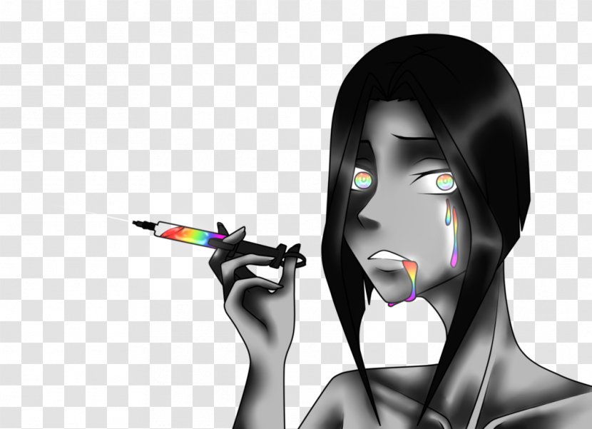 Color Black Hair - Fictional Character - Show Yourself Transparent PNG