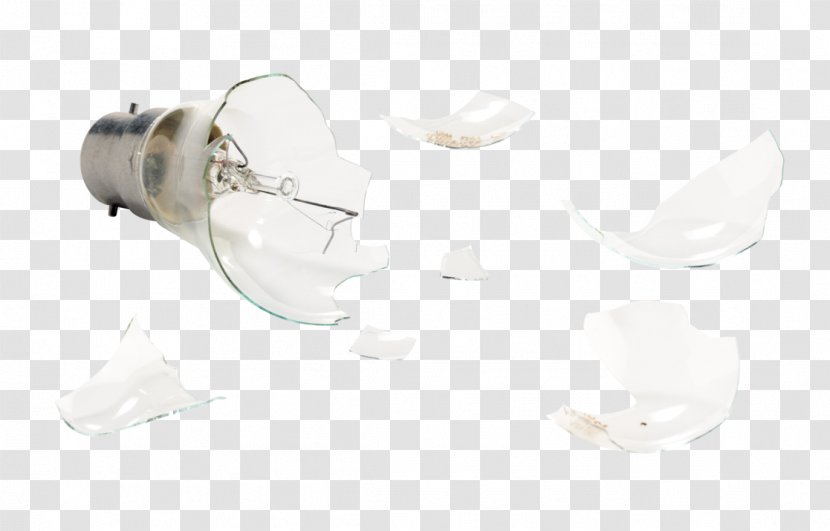 Glass Designer - Plastic - Broken Light Bulb Transparent PNG