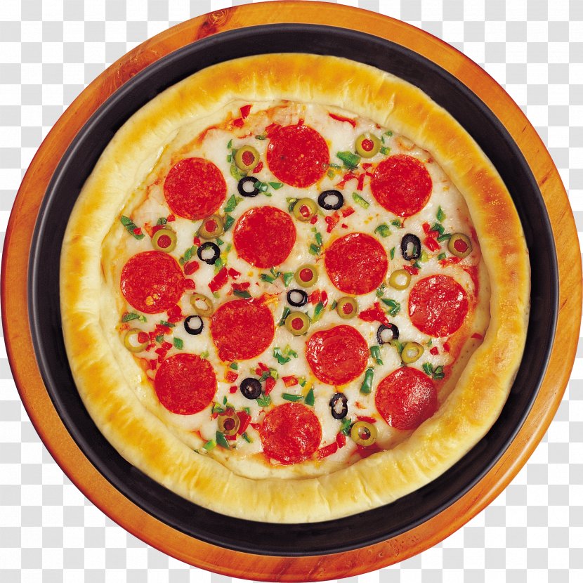 Sausage Pizza Bacon Italian Cuisine Take-out - Image Transparent PNG