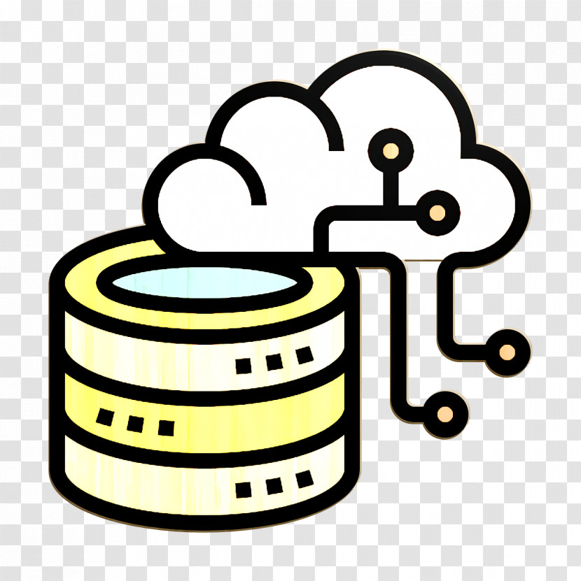 Big Data Icon Artificial Intelligence Icon Server Icon Transparent PNG
