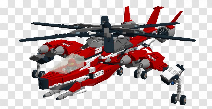 Helicopter Rotor Lego Ideas Toy - Aircraft Transparent PNG