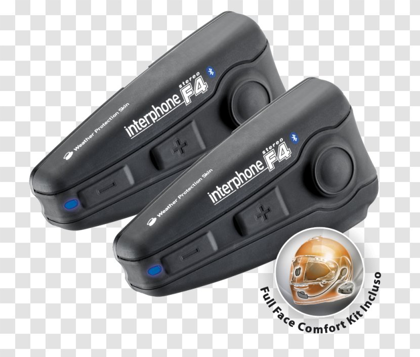 Motorcycle Helmets Intercom Headset Bluetooth Mobile Phones - Handsfree Transparent PNG