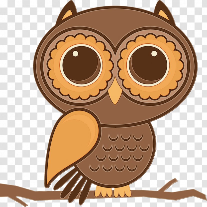 Cartoon Baby Bird - Screech Owl - Western Transparent PNG