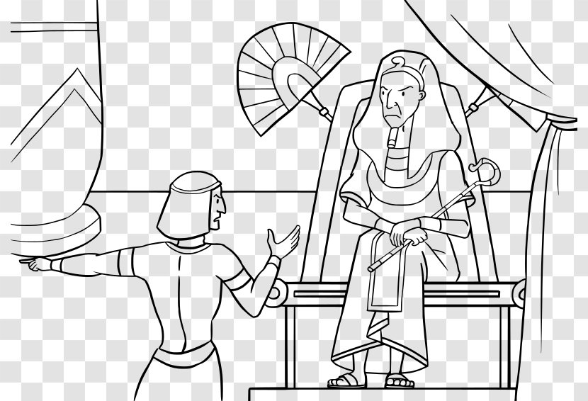 Plagues Of Egypt Ancient Bible Crossing The Red Sea Twelve Tribes Israel - Coloring Book - Egyptian People Creative Template Download Transparent PNG