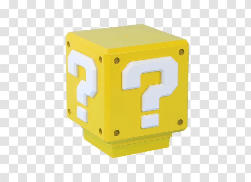 Super Mario Bros. Question Block Lamp New Bros Transparent PNG