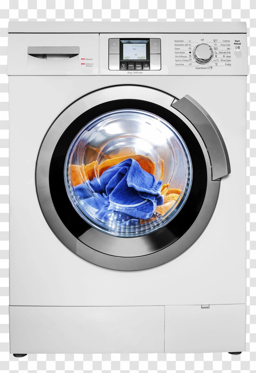 Washing Machine Clothes Dryer Home Appliance Efficient Energy Use - Drum Transparent PNG