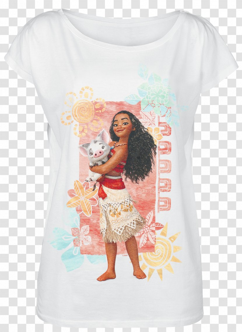 Oceania - Coat - T-shirt Bambina Vaiana Sleeve ClothingT-shirt Transparent PNG