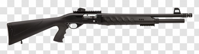 Benelli M3 M4 Pump Action Combat Shotgun - Cartoon - Weapon Transparent PNG