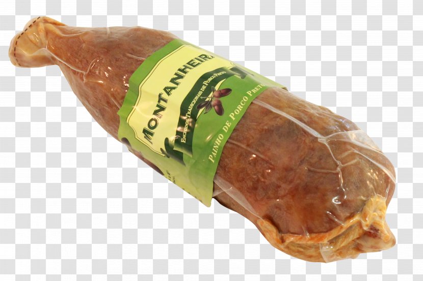 Black Iberian Pig Blood Sausage Embutido Head Cheese - Ventricina Transparent PNG