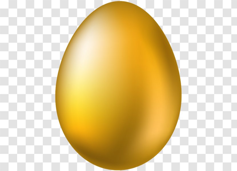 Sphere Egg - Yellow Transparent PNG