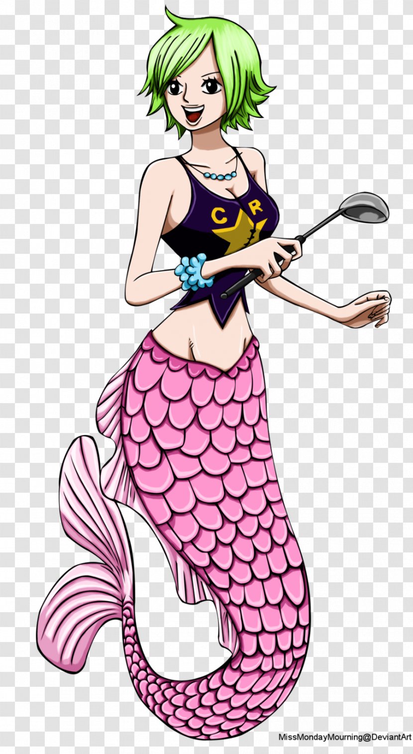 Roronoa Zoro Monkey D. Luffy Nami Vinsmoke Sanji One Piece, Volume 2: Buggy The Clown - Cartoon - Mermaid Tail Transparent PNG