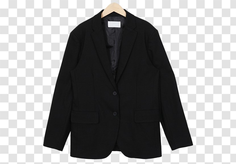 Blazer Jacket Coat Clothing T-shirt - Black Transparent PNG