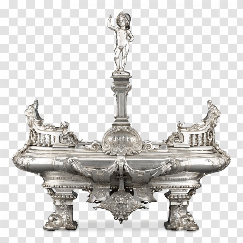 M.S. Rau Antiques Silver Centrepiece Porcelain - Tableware - Antique Transparent PNG