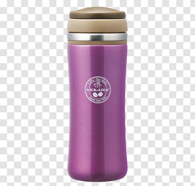 Water Bottle Purple - Frosted Mug Transparent PNG