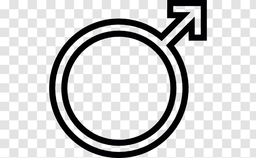 Gender Symbol Female - Monochrome Transparent PNG