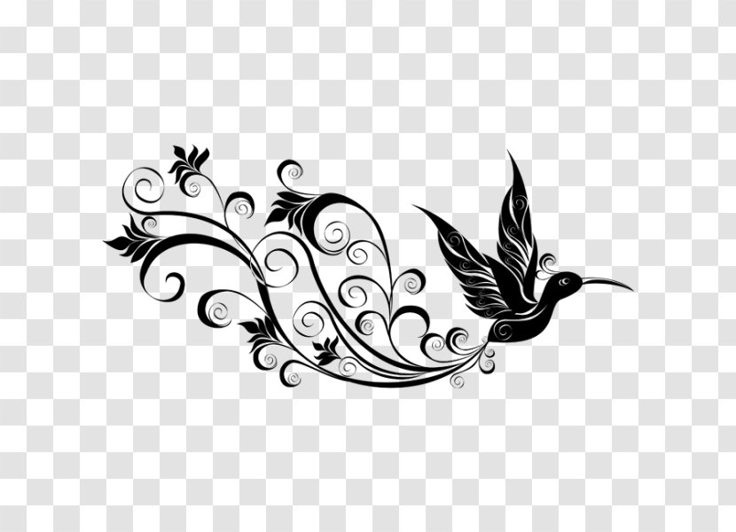 Hummingbird Tattoo Polynesia - Membrane Winged Insect - Bird Transparent PNG
